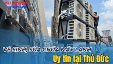 Vệ sinh, sửa chữa máy lạnh uy tín tại Thủ Đức